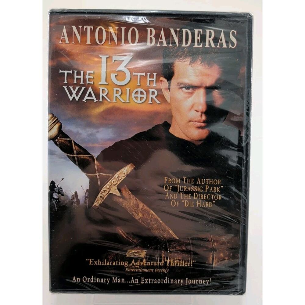 John McTiernan’s The 13th Warrior DVD 1999 Antonio Banderas NEW